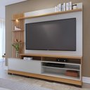 Ver imagem 2 de Estante Home Theater Maceió Freijó/off White para Tv até 65” com Pés - Colibri