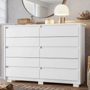 Ver imagem 1 de Cômoda para Quarto 10 Gavetas Duetto Branco