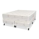Ver imagem 1 de Cama Box + Colchão Castor Queen Hotel Collection Fire Retardant Double Face Pocket 158x198x60cm