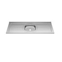 Ver imagem 2 de Pia de Cozinha em Aço Inox de 160CMX53CM Concretada com Válvula Inox 3.1/2 Pino Plus 30 Cinza Ghelplus