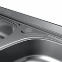 Ver imagem 5 de Pia de Cozinha em Aço Inox de 160cmx53cm Concretada com Válvula Inox 3.1/2 Pino Plus 30