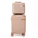 Ver imagem 4 de Kit de Malas de Viagem 3 Peças e Frasqueira Croacia Maloa Rose