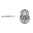 Ver imagem 3 de Pia de Cozinha em Aço Inox de 200cmx56cm Concretada com Válvula Inox 3.1/2 Pino Plus 30