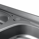 Ver imagem 4 de Pia de Cozinha em Aço Inox de 200cmx56cm Concretada com Válvula Inox 3.1/2 Pino Plus 30