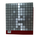 Ver imagem 7 de Pastilha Aluminio Adesiva Decoração Banheiro Cozinha Prata