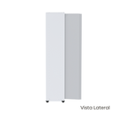 Ver imagem 4 de Armário de Aço 2 Portas 4 Prateleiras com Chave AP409SL