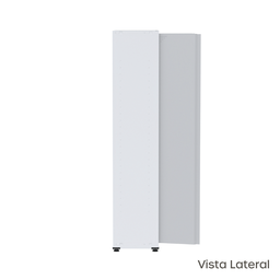Armário de Aço 2 Portas 4 Prateleiras com Chave AP409SL - 4