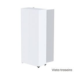Armário de Aço 2 Portas 4 Prateleiras com Chave AP409SL - 9