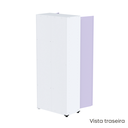 Ver imagem 3 de Armário de Aço 2 Portas 4 Prateleiras com Chave AP409SL