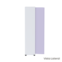 Ver imagem 6 de Armário de Aço 2 Portas 4 Prateleiras com Chave AP409SL