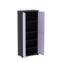 Ver imagem 3 de Armário de Aço 2 Portas 4 Prateleiras com Chave AP409SL