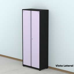 Armário de Aço 2 Portas 4 Prateleiras com Chave AP409SL - 16