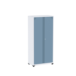 Armário de Aço 2 Portas 4 Prateleiras com Chave AP409SL - 4