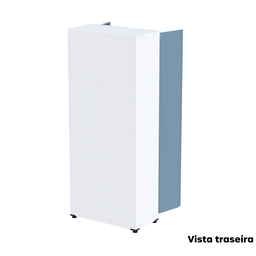 Armário de Aço 2 Portas 4 Prateleiras com Chave AP409SL - 18