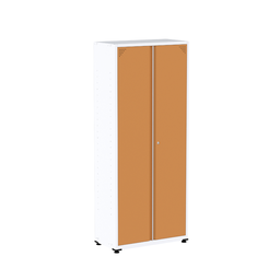 Armário de Aço 2 Portas 4 Prateleiras com Chave AP409SL - 4