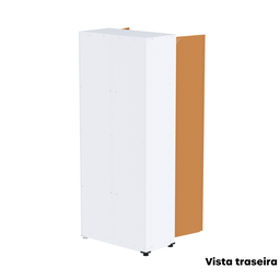 Armário de Aço 2 Portas 4 Prateleiras com Chave AP409SL - 18