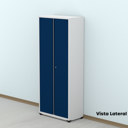 Armário de Aço 2 Portas 4 Prateleiras com Chave AP409SL - 16