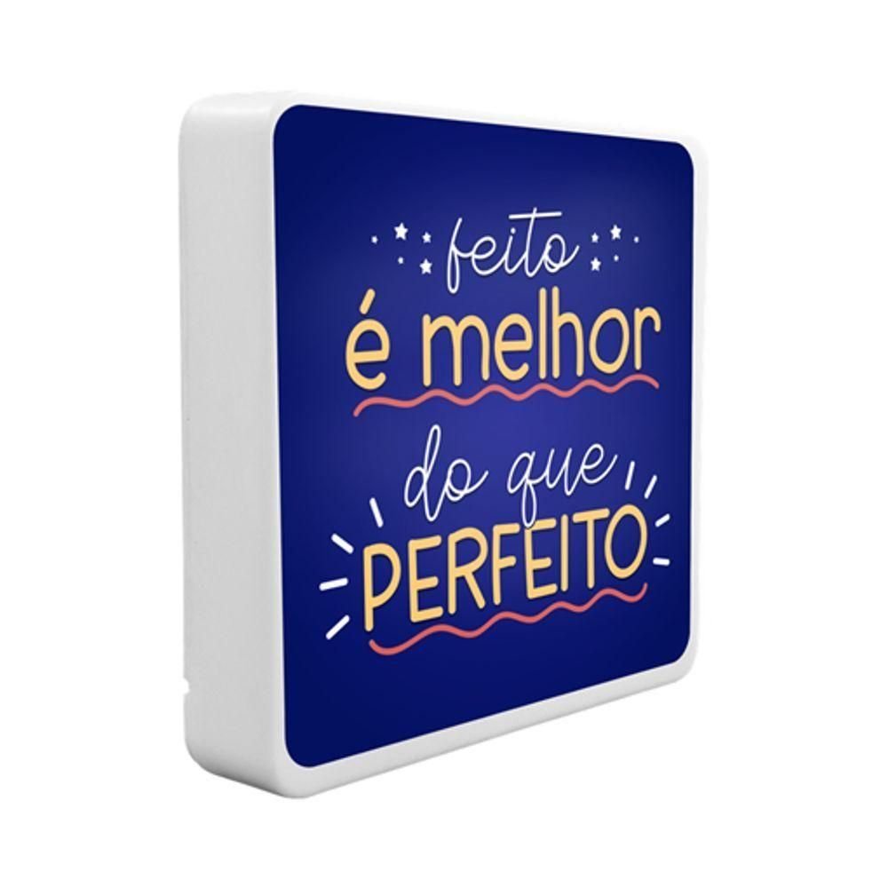 Luminária Box Slim Feito É Melhor Usb - 1