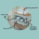 Ver imagem 7 de Gabinete para Banheiro com Cuba Hana Espresso Móveis