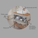 Ver imagem 7 de Gabinete para Banheiro com Cuba Hana Espresso Móveis