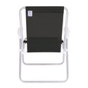 Ver imagem 4 de Cadeira Alta Conforto Alumínio Sannet Preta Mor