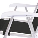 Ver imagem 5 de Cadeira Alta Conforto Alumínio Sannet Preta Mor