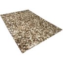 Ver imagem 2 de Tapete de couro bege 2,00x3,00 sem bordas peça 5x5cm