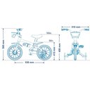 Ver imagem 2 de Bicicleta Infantil Aro 12 com Garrafinha e Rodinhas | Nathor Mechanic