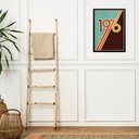 Ver imagem 1 de Quadro Decorativo Vintage - Ano 1976 45x34cm:moldura Branca