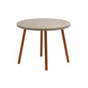 Ver imagem 7 de Sala de Jantar Completa Stellar 1599 Aço C/ Tampo Madeirado 100cm e 4 Cadeiras Hug Rose/petra -