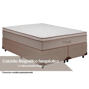Colchão Queen Kappesberg Molas MasterPocket Ensacadas Magnético c/ Infravermelho Longo Terapêutico Bio