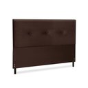 Ver imagem 2 de Cabeceira Estofados Solteiro Quarto 90cm Mariana Suede Marrom Madelina Decor