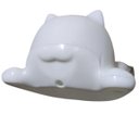 Ver imagem 5 de Saboneteira Gatinho Kit 2 Uni Porta Sabonete Gato Banheiro Lavabo Bancada Box Pia Mesa Divertido Enf