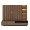 Ver imagem 4 de Estante Home Theater com Led para Tvs até 82 Polegadas Cancun