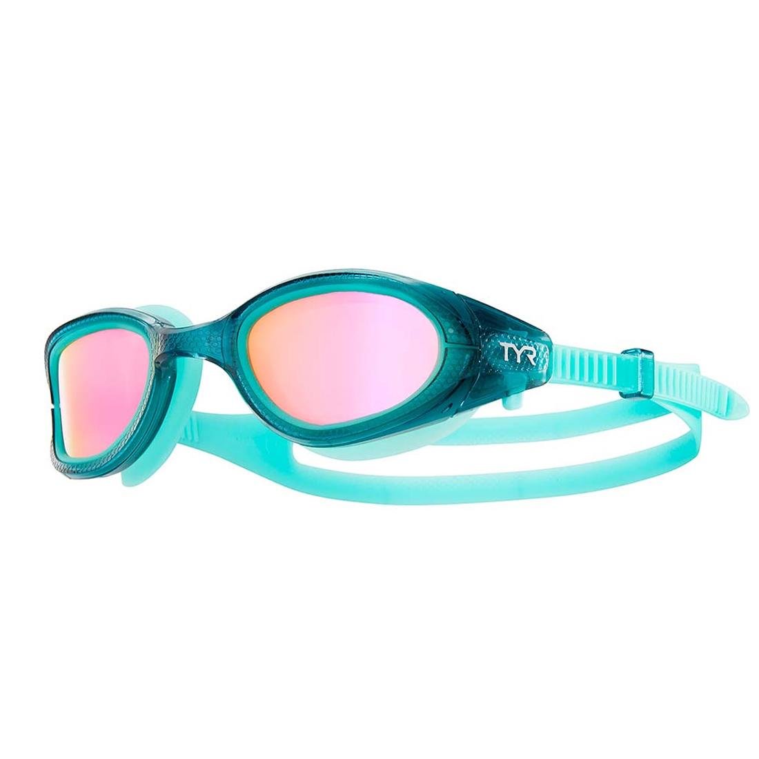 Óculos de Natação Special OPS 3.0 Feminino Mirrored Polarizado TYR - Menta/Rosa - 2