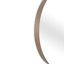 Ver imagem 2 de Espelho Decorativo Round Interno Marrom 40 cm Redondo