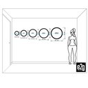 Ver imagem 4 de Espelho Decorativo Round Interno Marrom 40 cm Redondo