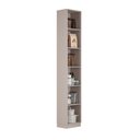 Ver imagem 5 de Paneleiro 2 Portas 40cm 100% MDF Rodaé em PVC Dobradiça Slow Motion Essence Itatiaia Cinza/Fendi