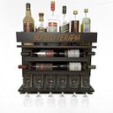 Ver imagem 2 de Barzinho Adega Parede - Boteco Terapia - 60 x 51 Preto