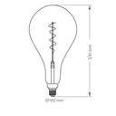 Ver imagem 3 de Lâmpada Led Blumenox Filamento Giant Gota 4W E27 Bivolt 2200K Luz Quente Âmbar