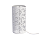 Ver imagem 1 de Luminária Abajur Taschibra Flora E27 Bivolt Branco