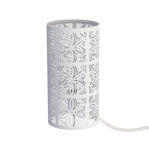 Luminária Abajur Taschibra Flora E27 Bivolt Branco