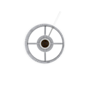 Ver imagem 3 de Luminária Abajur Taschibra Flora E27 Bivolt Branco