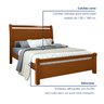 Cama de Casal Mdf/mdp 119x209cm Reali - 3