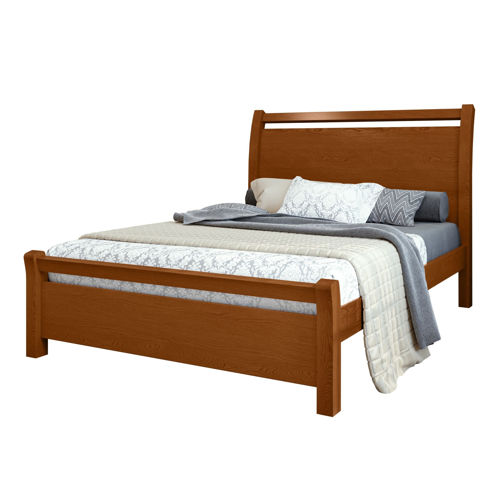 Cama de Casal Mdf/mdp 119x209cm Reali - 8