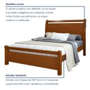 Ver imagem 6 de Cama de Casal Mdf/mdp 119x209cm Reali