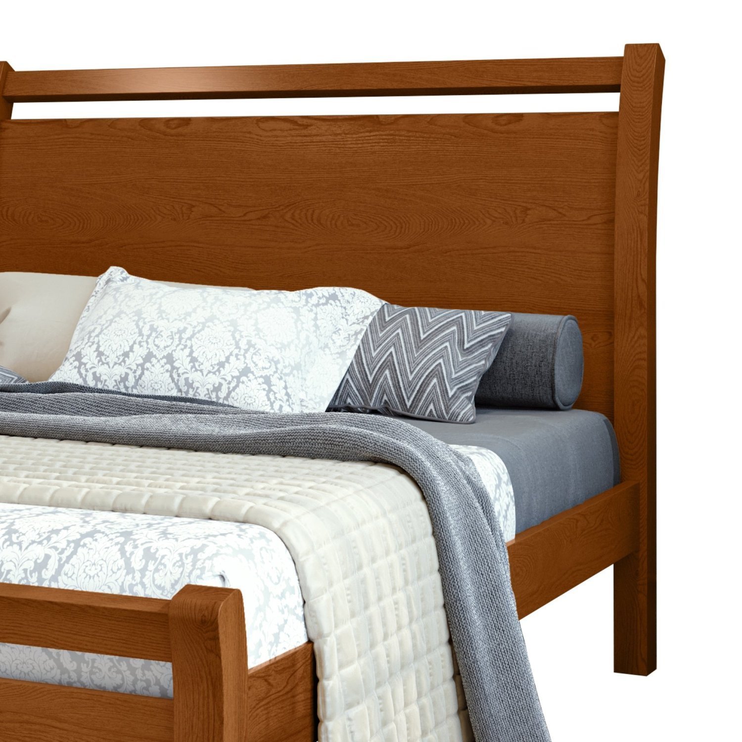 Cama de Casal Mdf/mdp 119x209cm Reali - 7