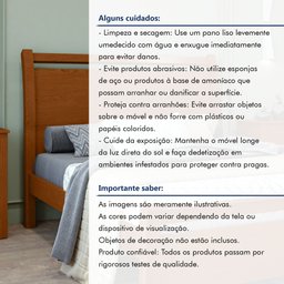 Cama de Casal Mdf/mdp 119x209cm Reali - 7