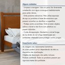 Ver imagem 7 de Cama de Solteiro Cabeceira com Detalhes Curvos Madeira Reali Frassino