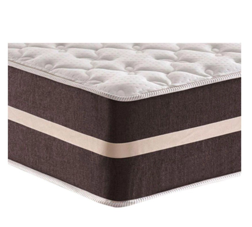 Cama Box Baú Queen 158 Tecido Sintético Branco com Colchão Little Angel - Bello Box - Mola Superlast - 4